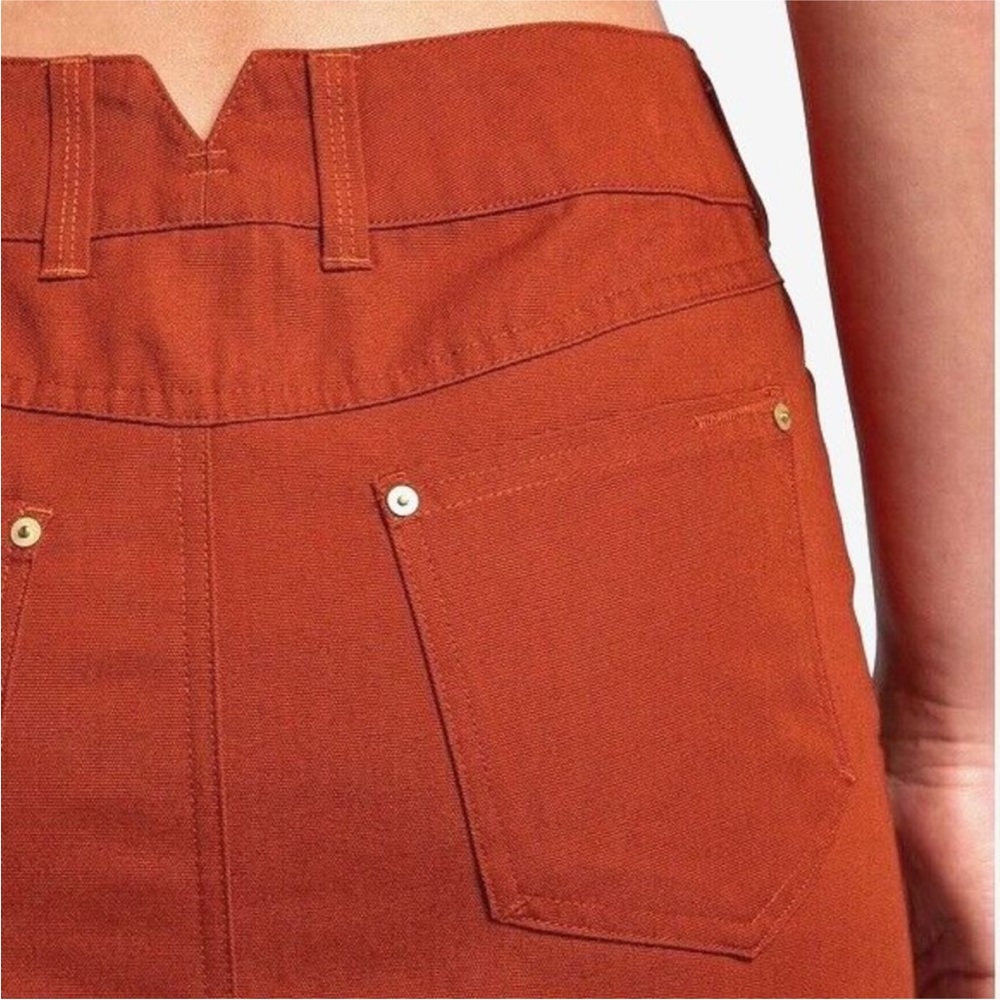 NWOT Hurley button-front mini skirt - Picture 3 of 8